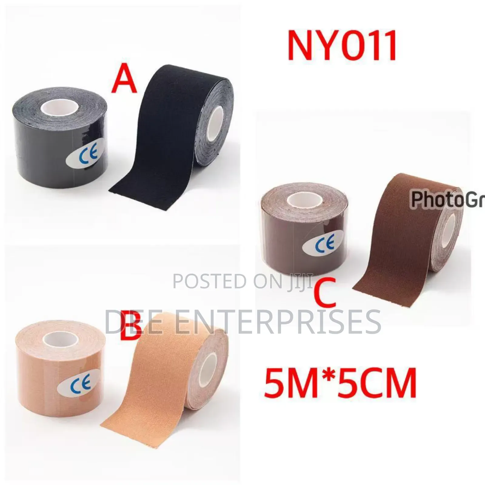 5m ×5cm Boobtape