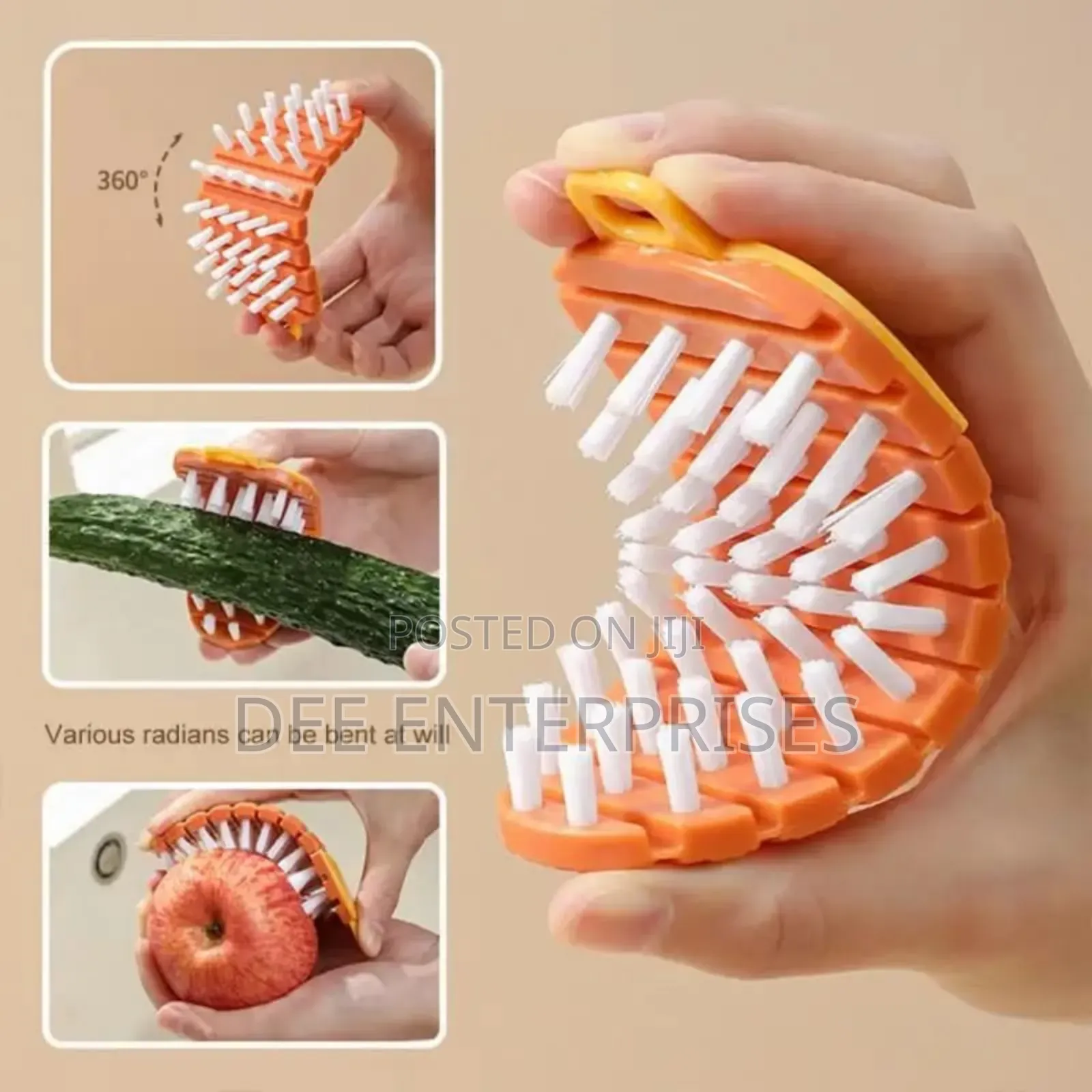 Flexible Vegetable Cleaning Brush(2pcs)