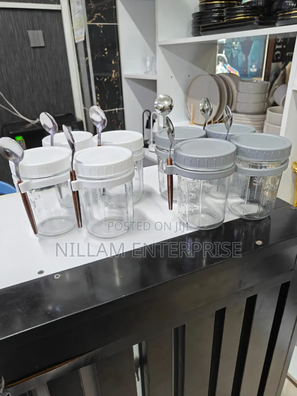 4pc Set Overnight Oats Jar 350ml