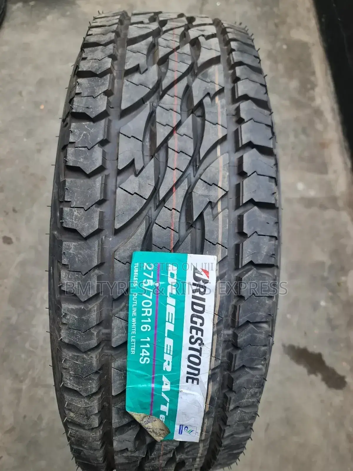 275 /70 R16 Bridgestone Tyres (All Terrrain)