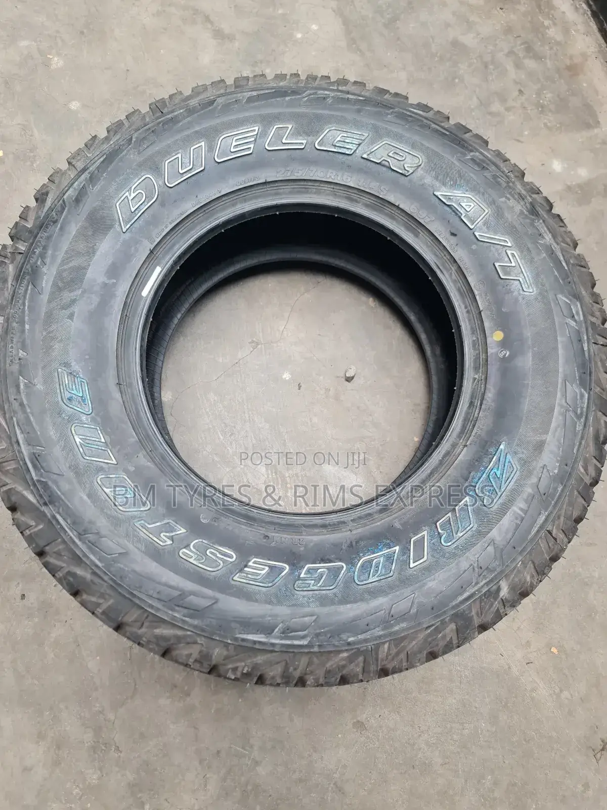 275 /70 R16 Bridgestone Tyres (All Terrrain)
