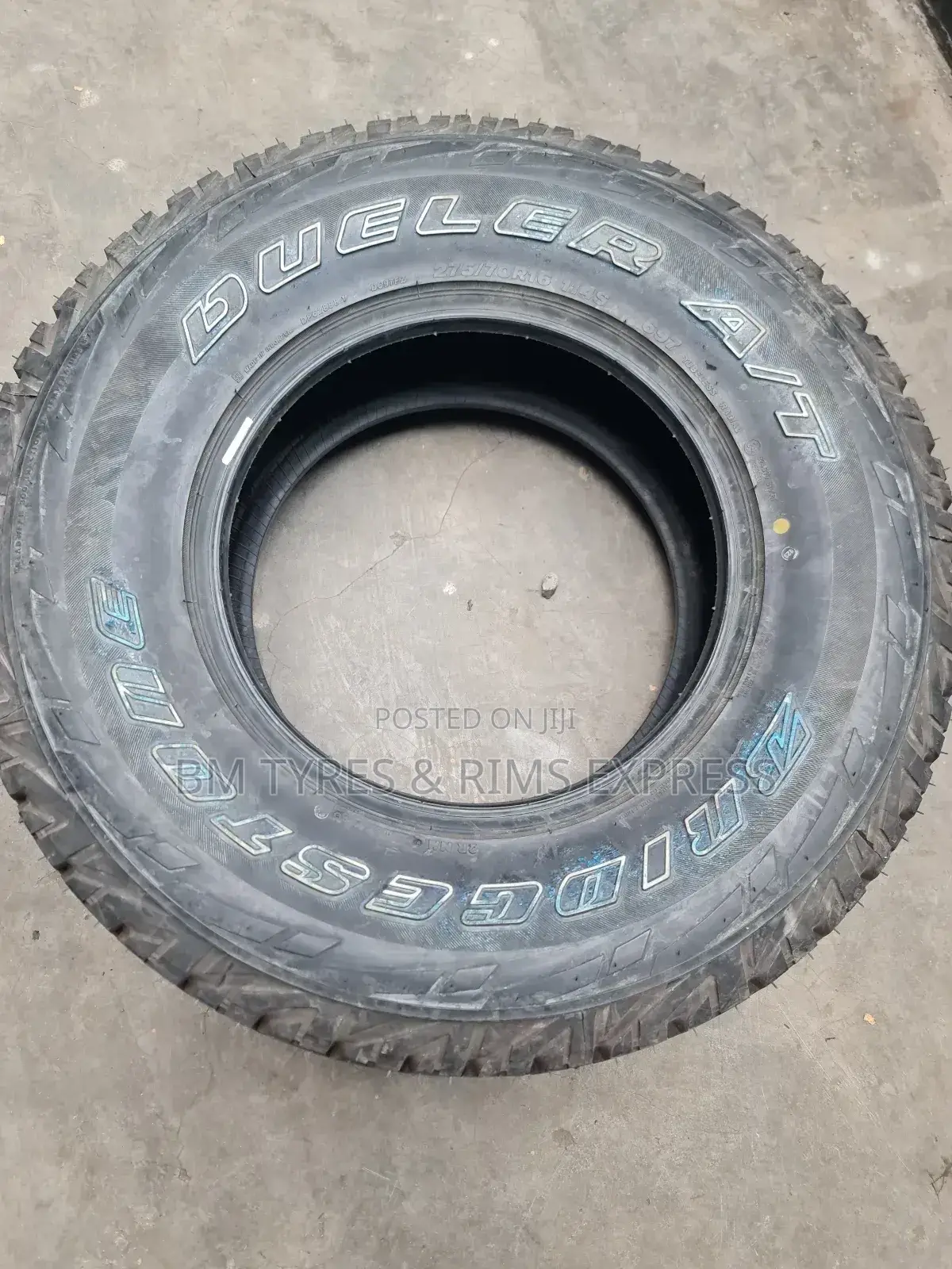 275 /70 R16 Bridgestone Tyres (All Terrrain)