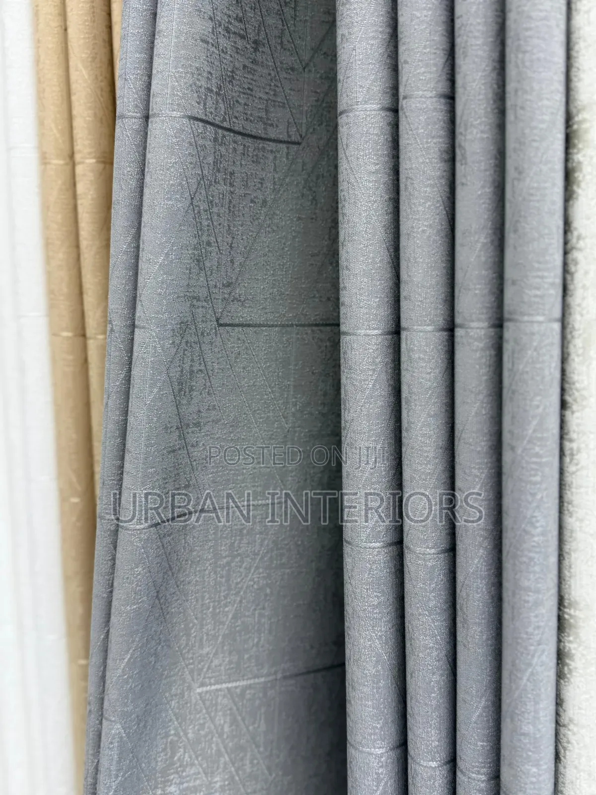 Gretgrey- Beige Curtains Grey and Beige Curtains