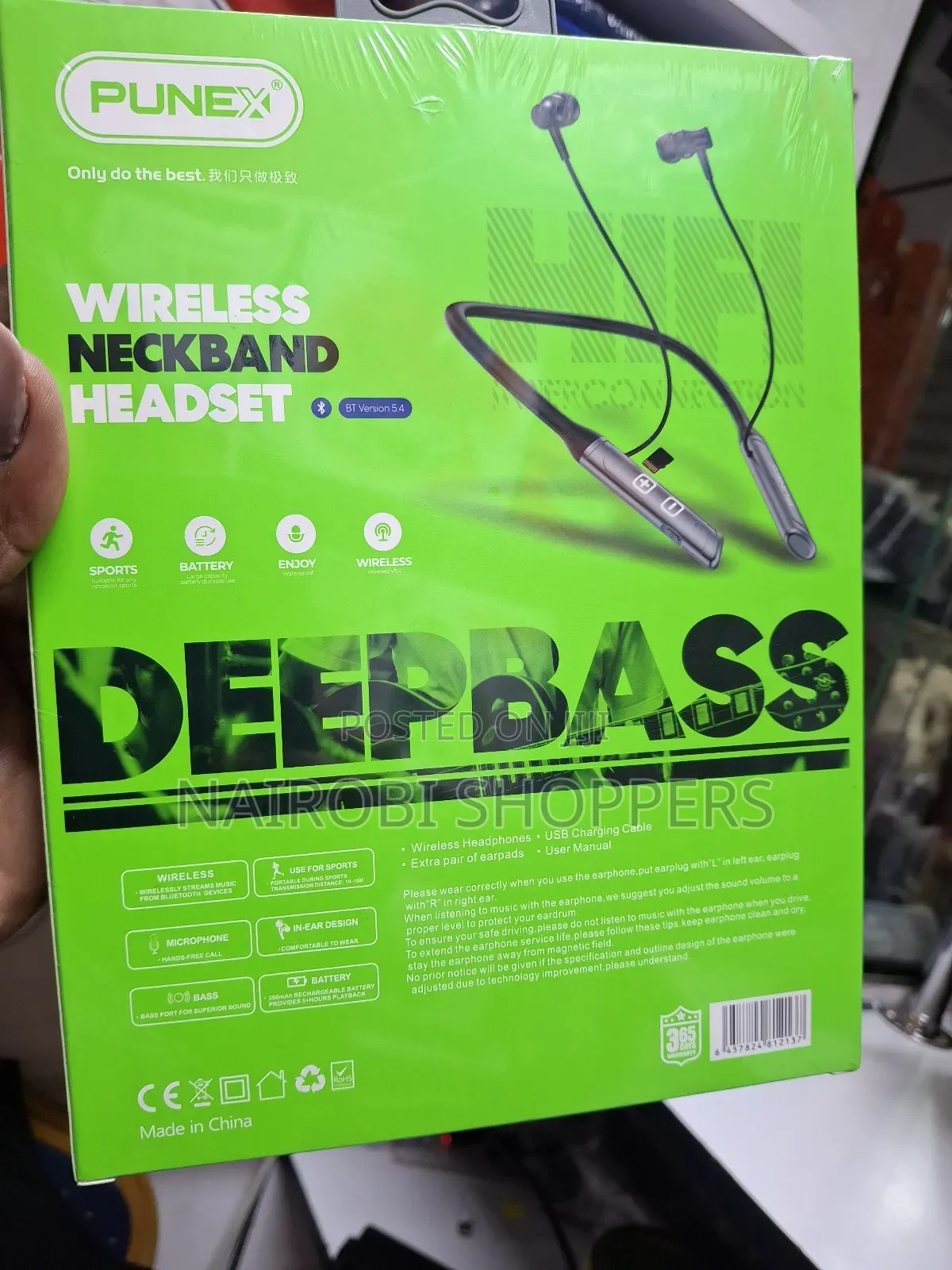 Punex Wireless Neckband