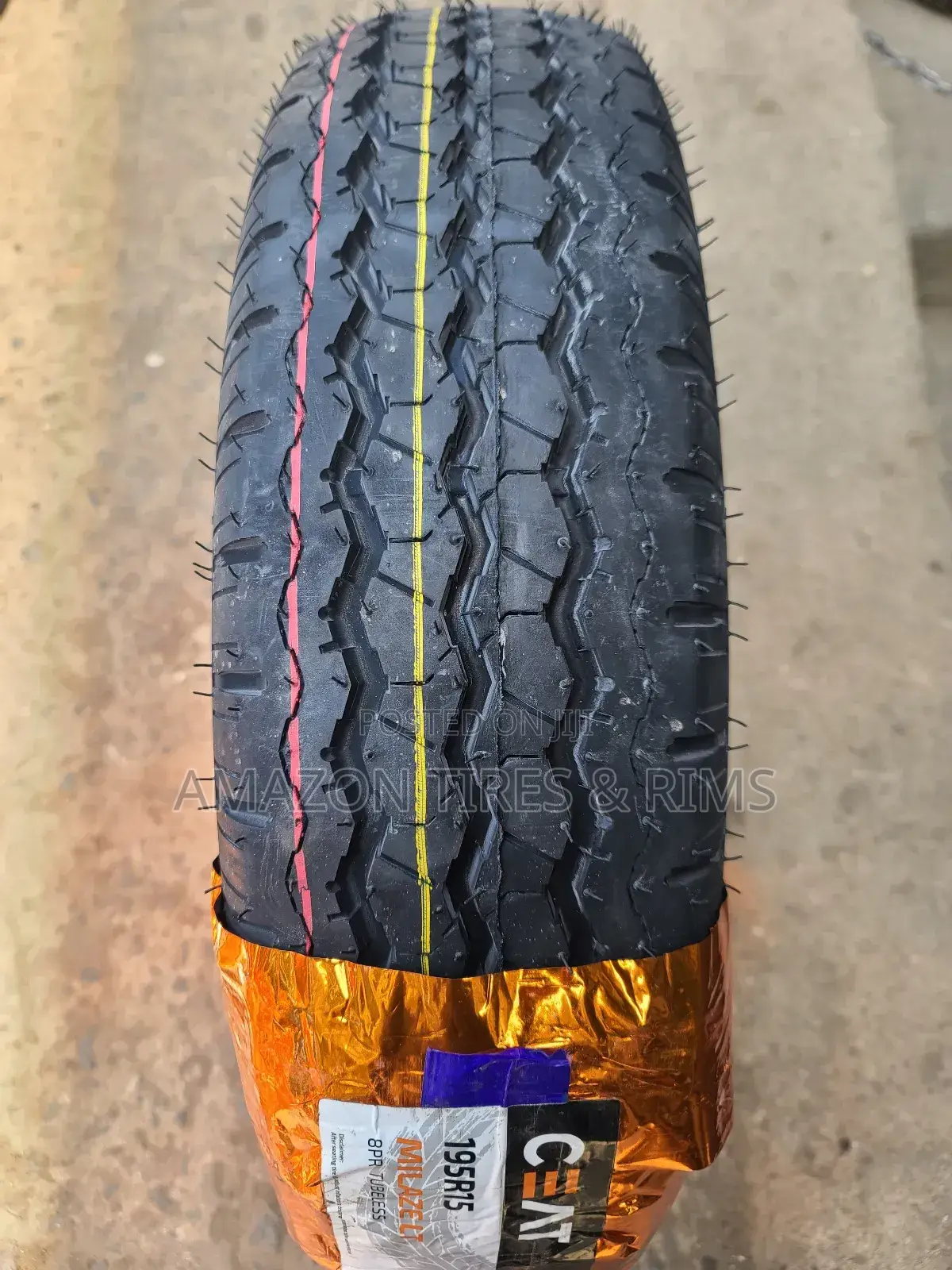 195r15 C Ceat Tires [Made In Indonesia ]