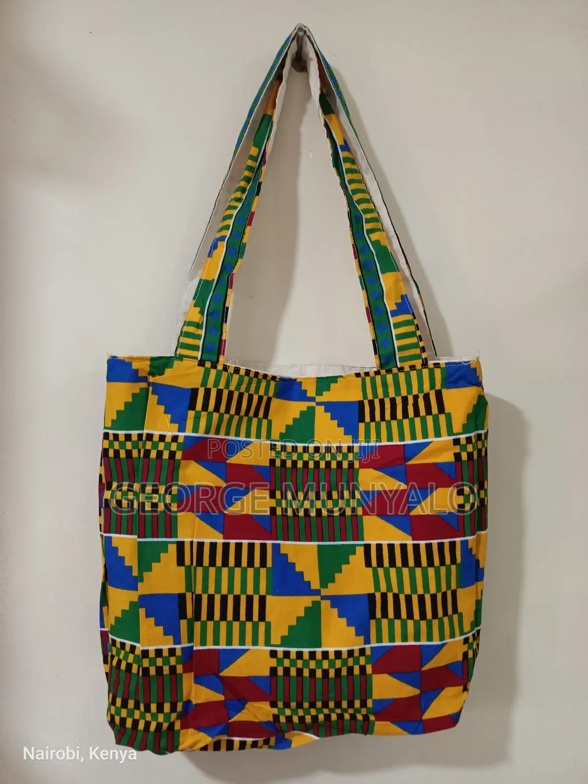 Kitenge Tote Bag