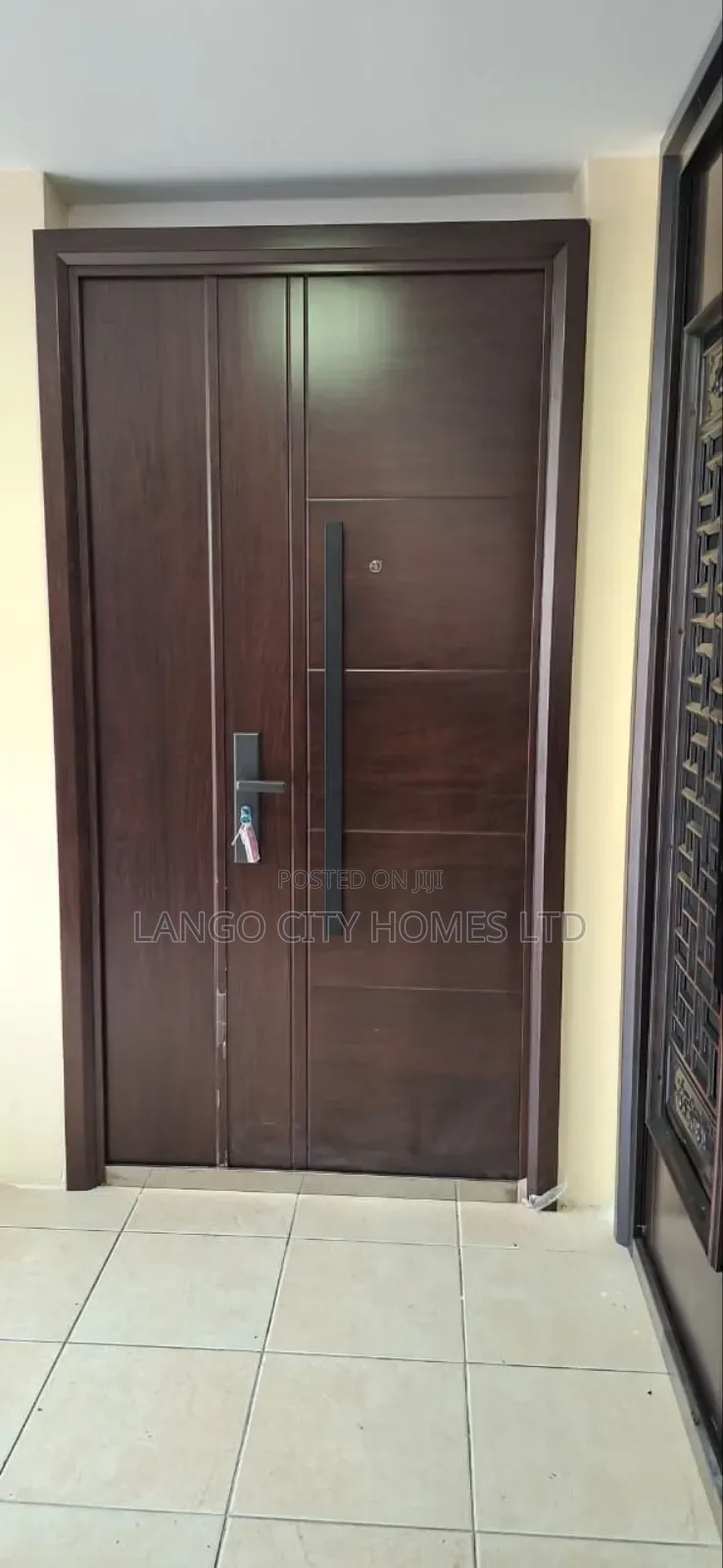 Brown Woodlook Steel Security Door