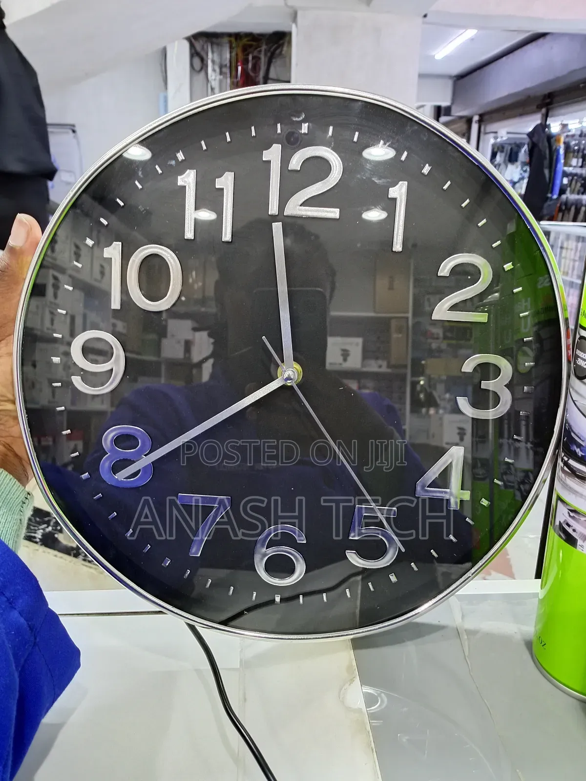 Wi-Fi Clock Camera With Tf Card Recording With Audio