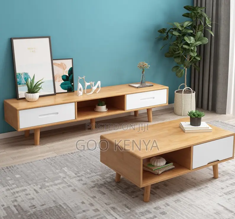Home Tv Set; Modern Home Living Room Furniture Set – Tv Stand Table