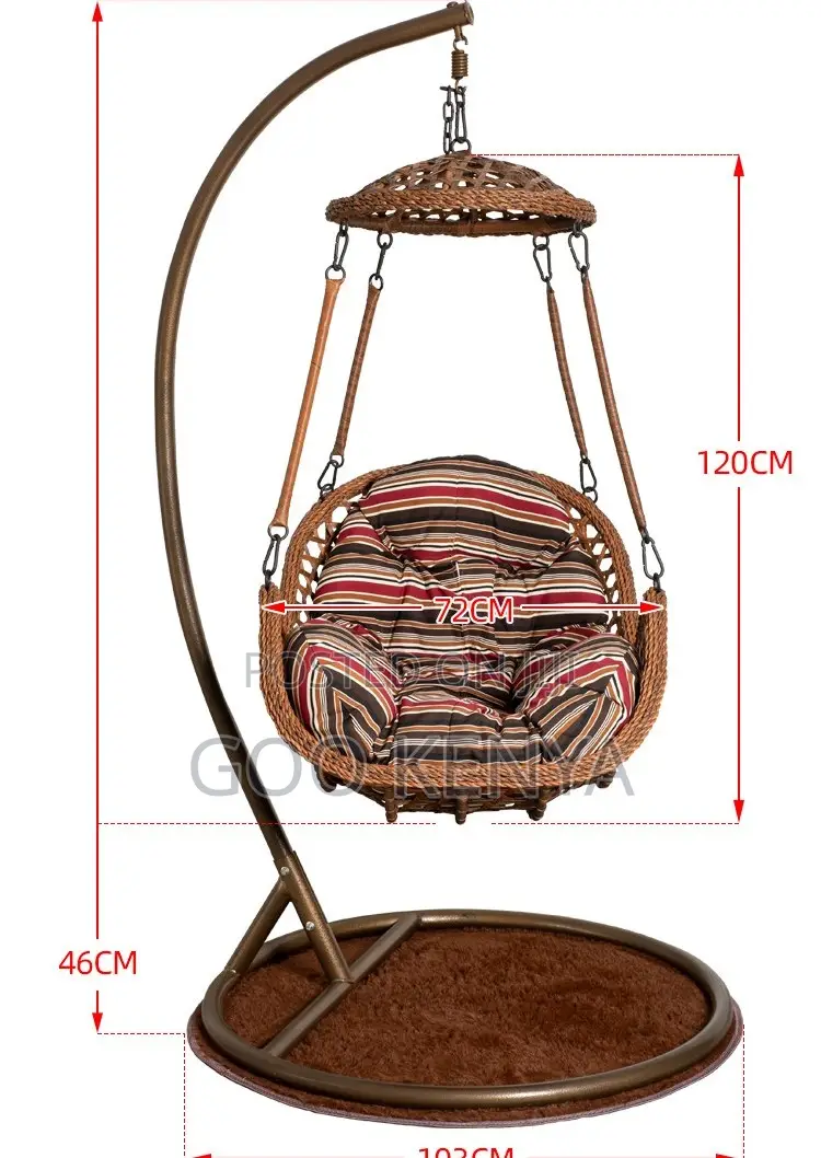 Home Chair; Cozy Balcony Hanging Egg Swing Freestanding Hammock Chair