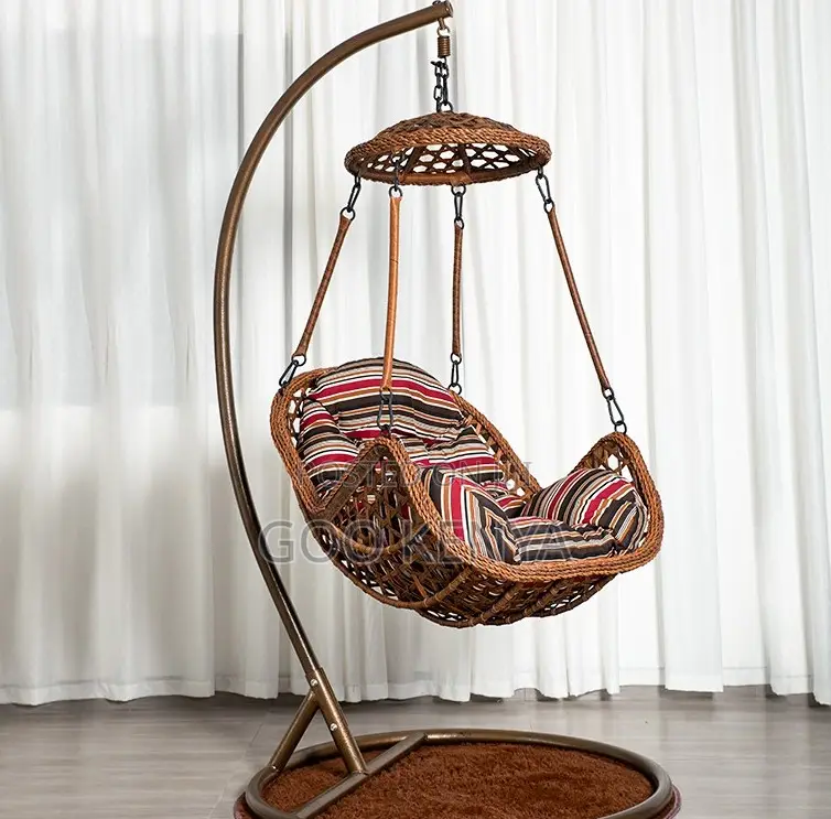 Home Chair; Cozy Balcony Hanging Egg Swing Freestanding Hammock Chair