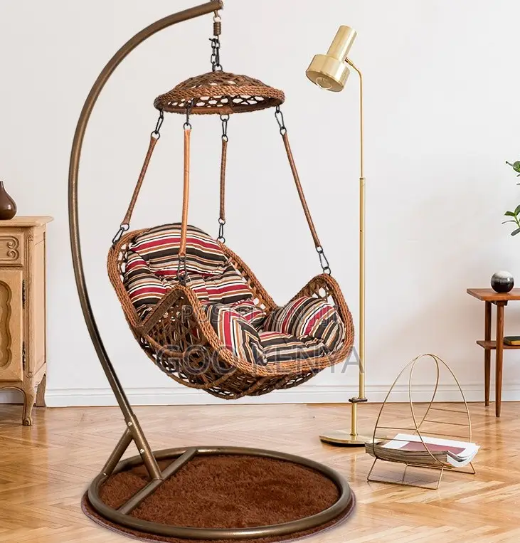 Home Chair; Cozy Balcony Hanging Egg Swing Freestanding Hammock Chair