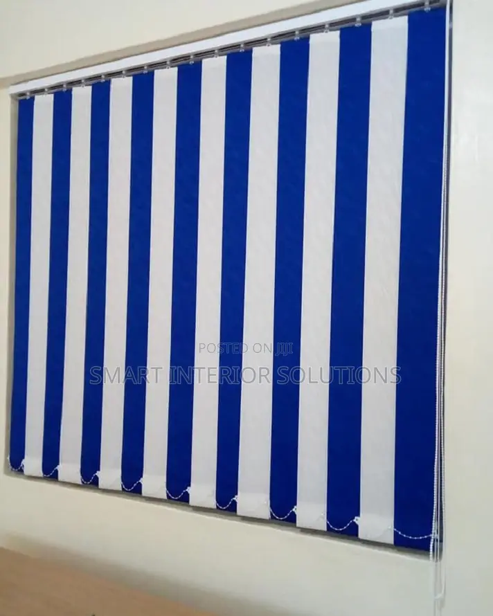 Black Vertical Window Blinds