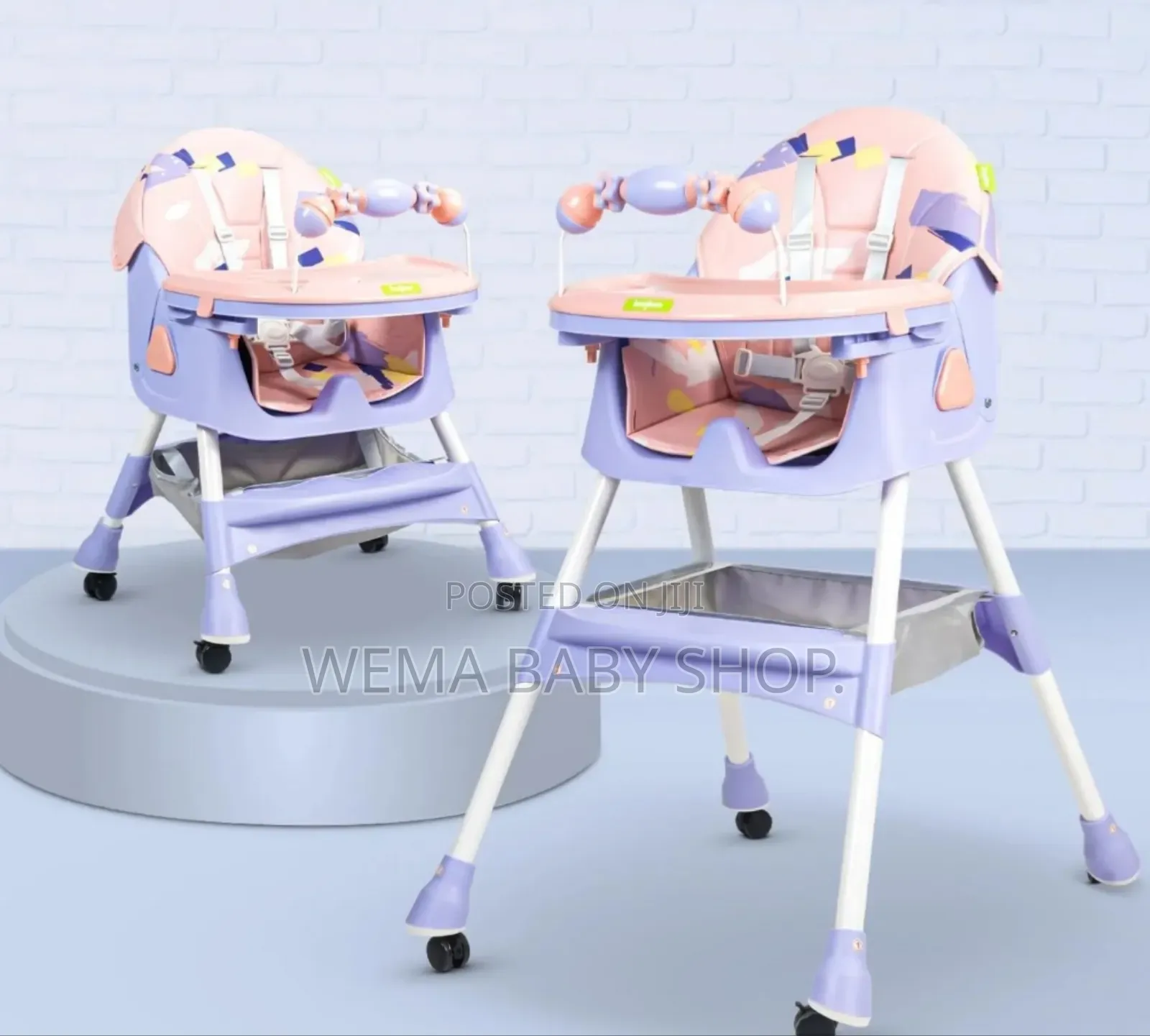 High Convertible Baby Feeding Chair