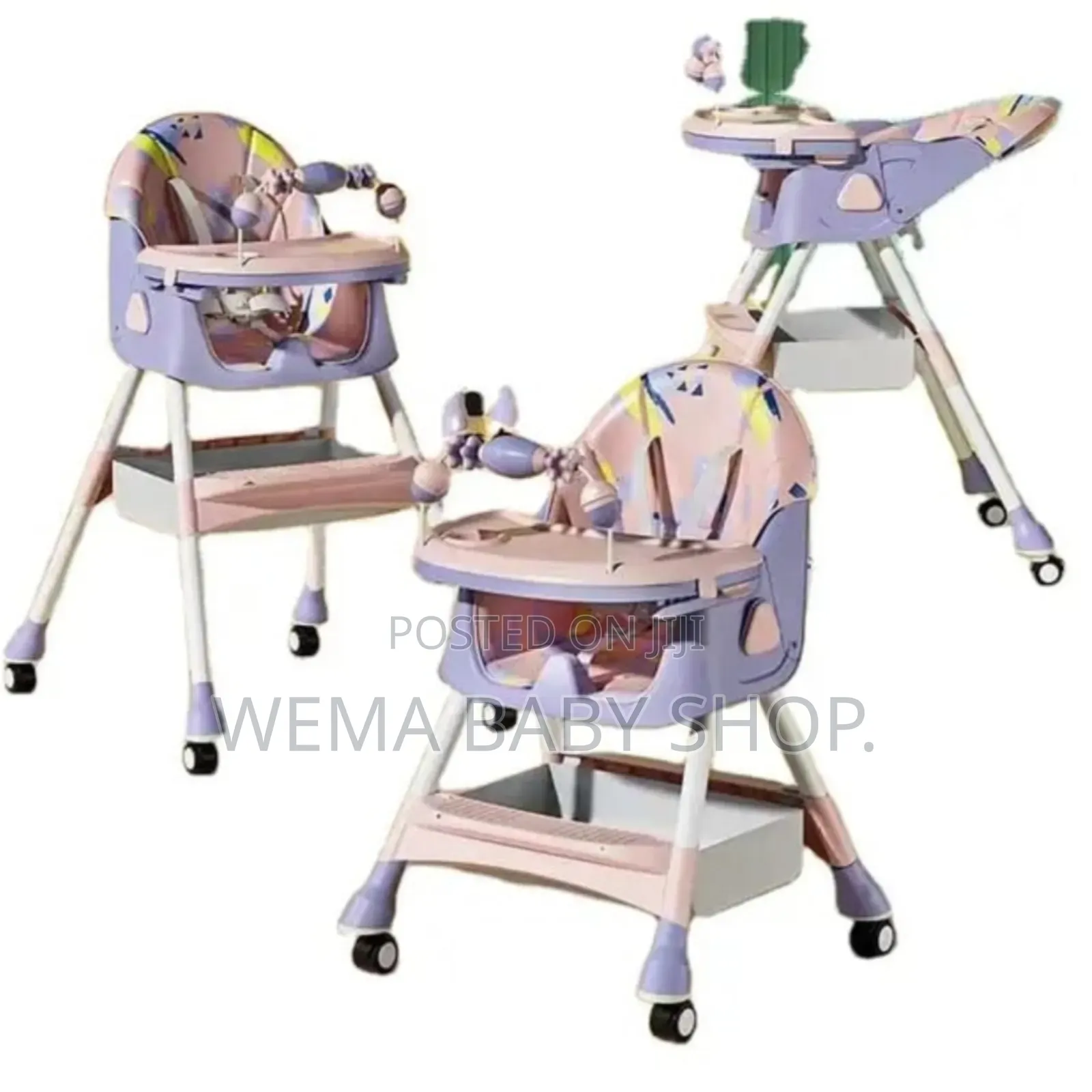 High Convertible Baby Feeding Chair