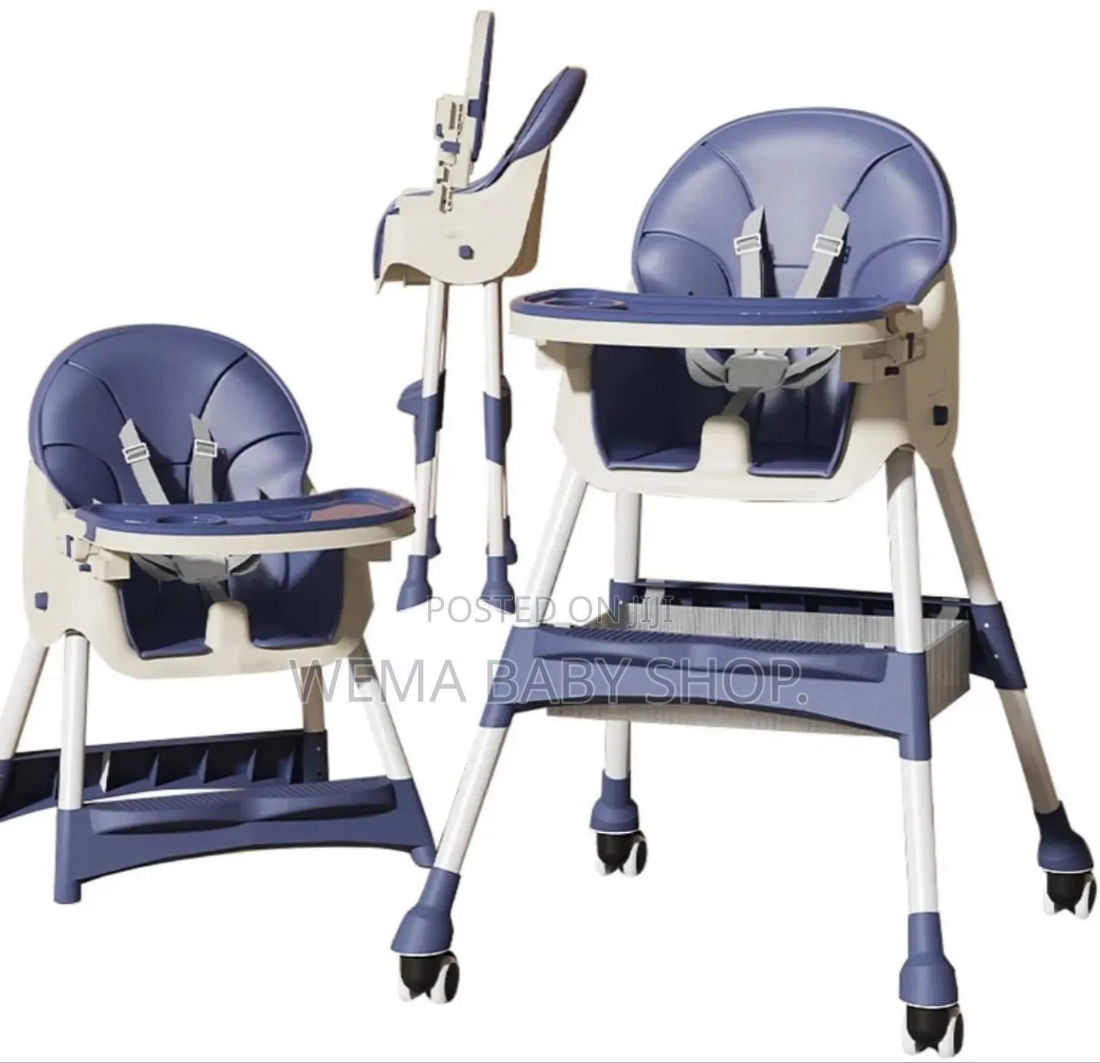 Foldable Multifunction Convertible Baby Feeding Chair