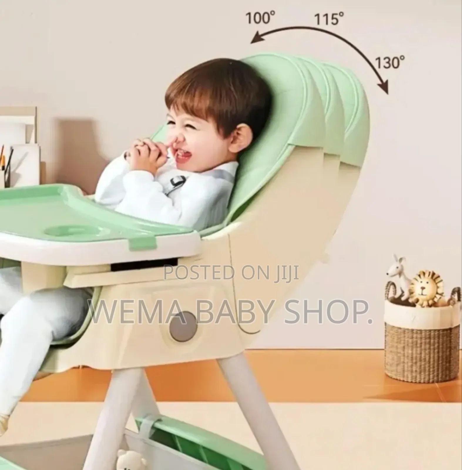 Foldable Multifunction Convertible Baby Feeding Chair
