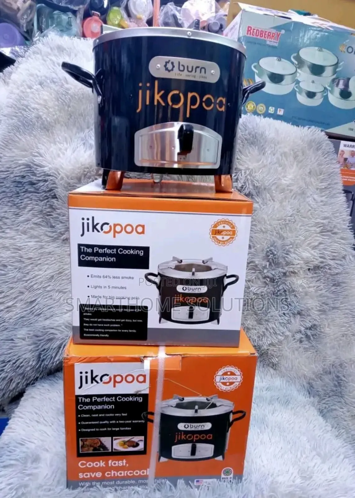Jiko Poa Charcoal Efficient