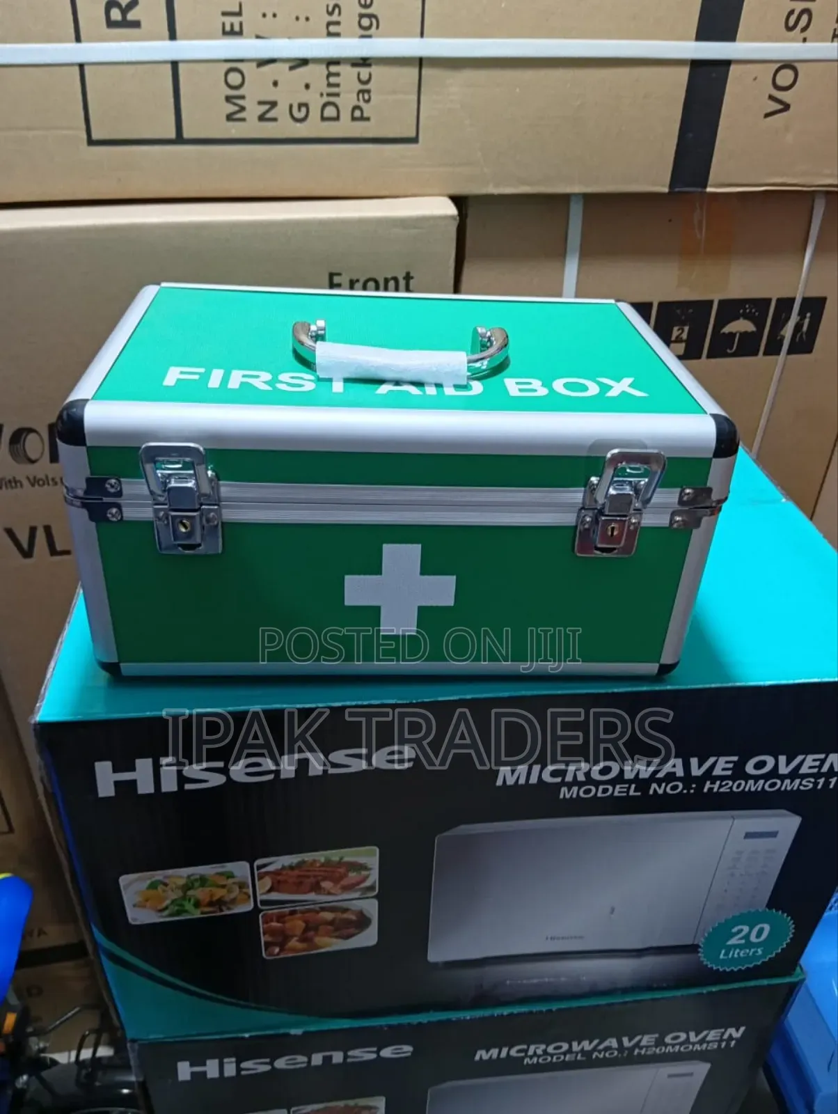 Empty Medium First Aid Box