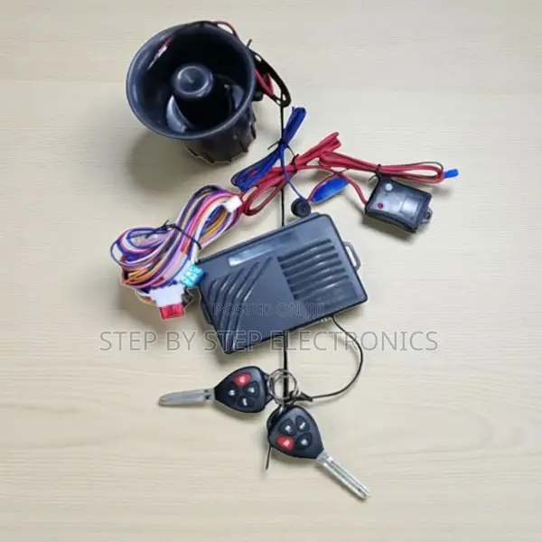 Certified Universal Car Anti-Theft Alarm Kit With Two Remotes