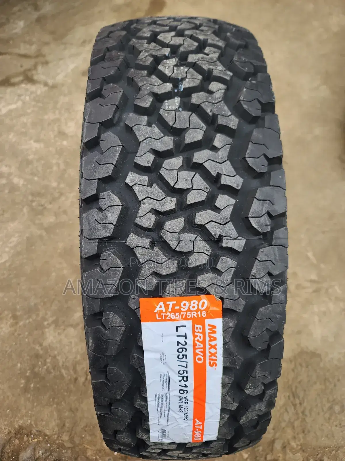 265/75 R16 Maxxis Tyres Bravo a/T980 L/T 10pr 4x4