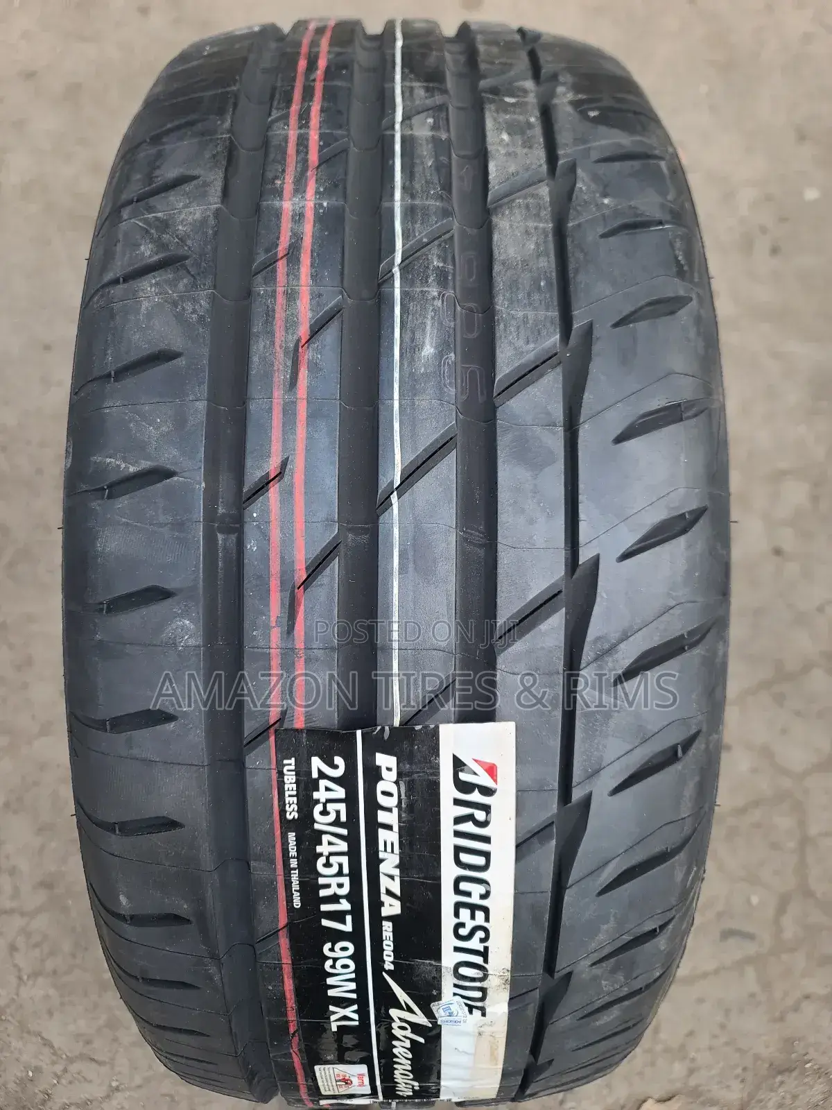 245/45r17 Bridgestone [Made In Thailand]