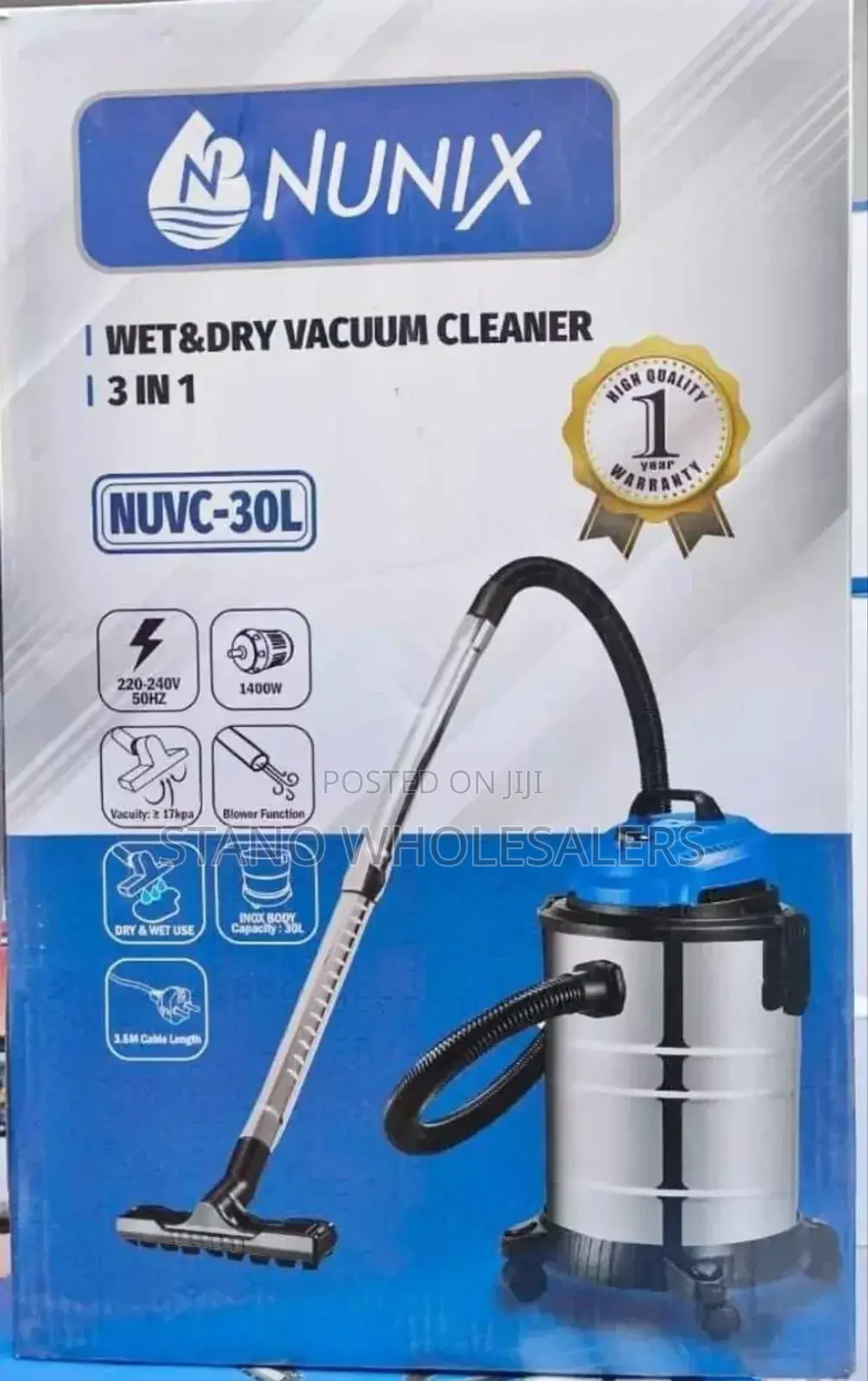 30litres Nunix Vacuum Cleaner