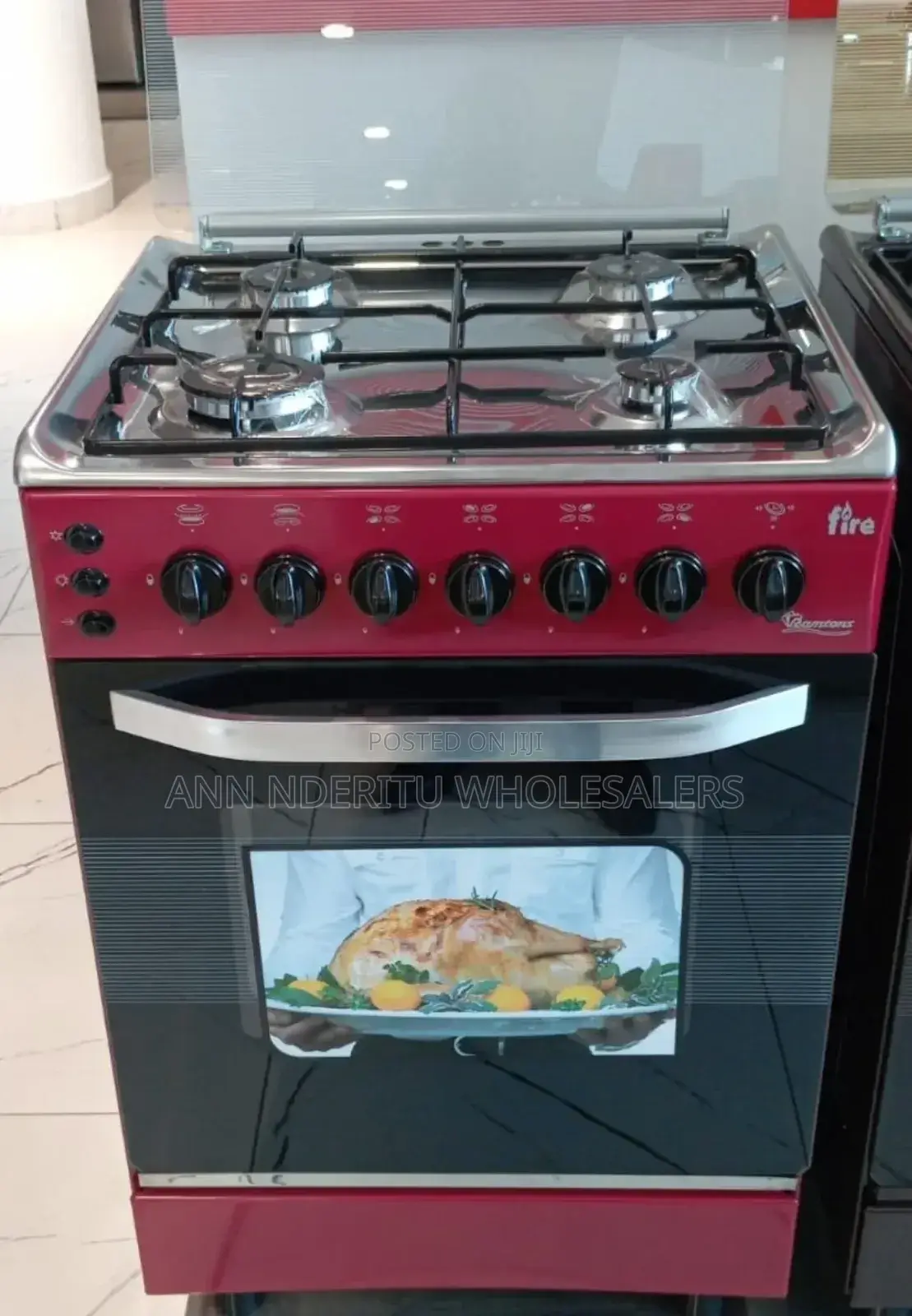 Ramton Full Gas Cooker Oven