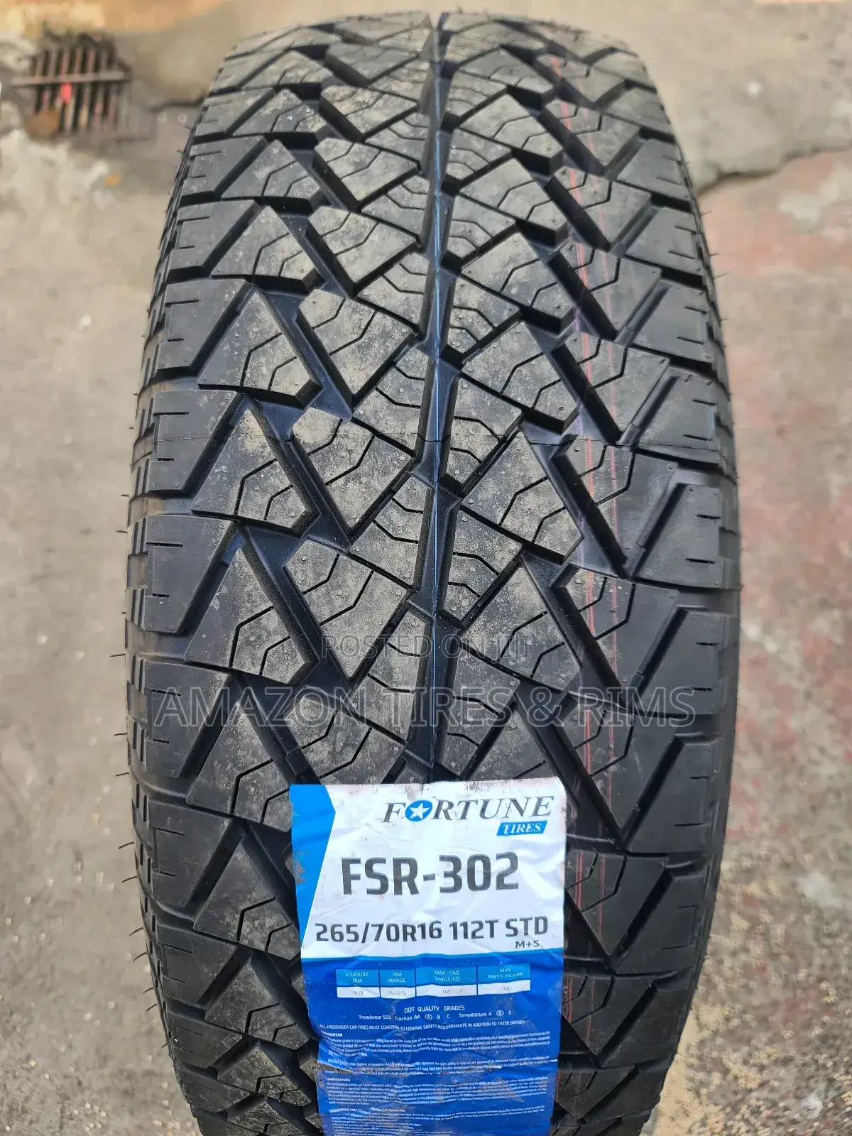 265/70r16 Fortune Tyres Fsr302