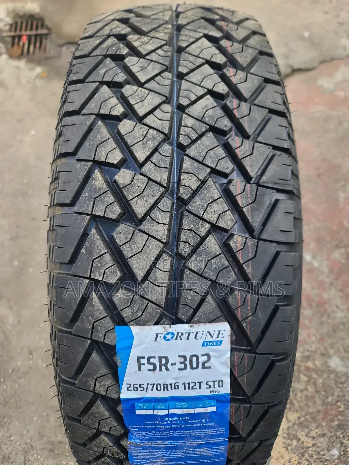 265/70r16 Fortune Tyres Fsr302
