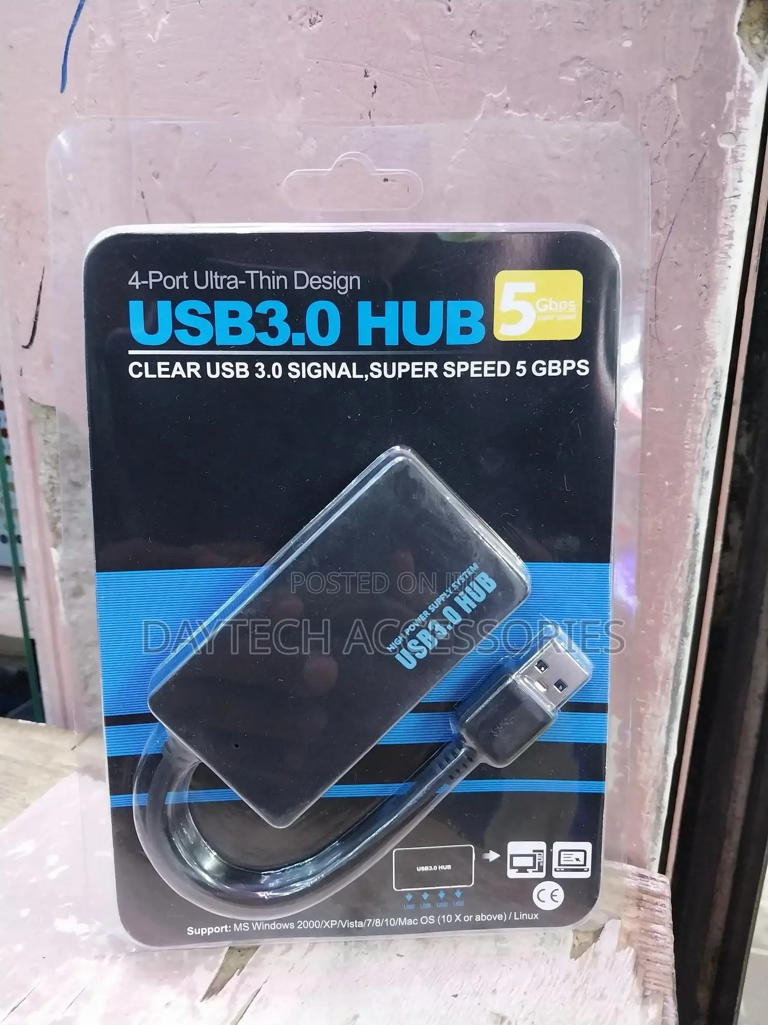 Usb 3.0 Multi Hub 4 Port Adapter High Speed