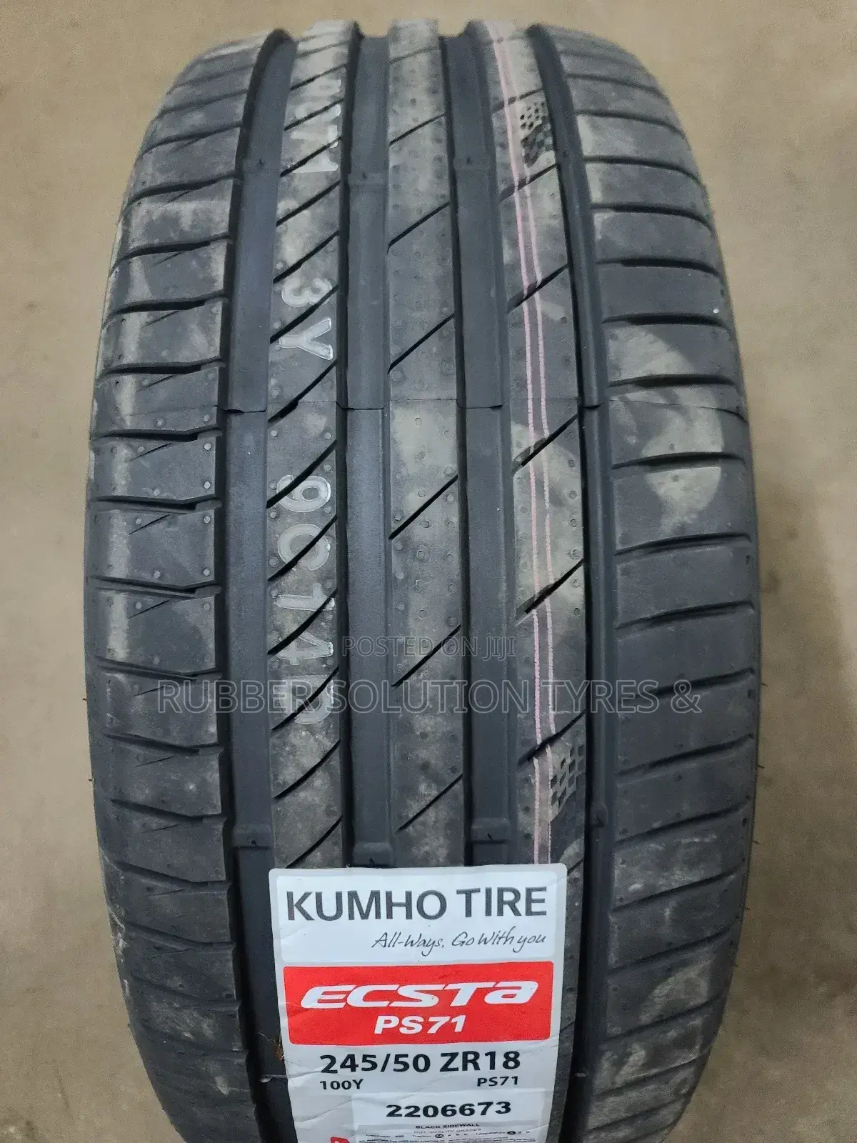 245 /50 R18 Kumho Tyres 100y Escta Ps71[Made in Korea]