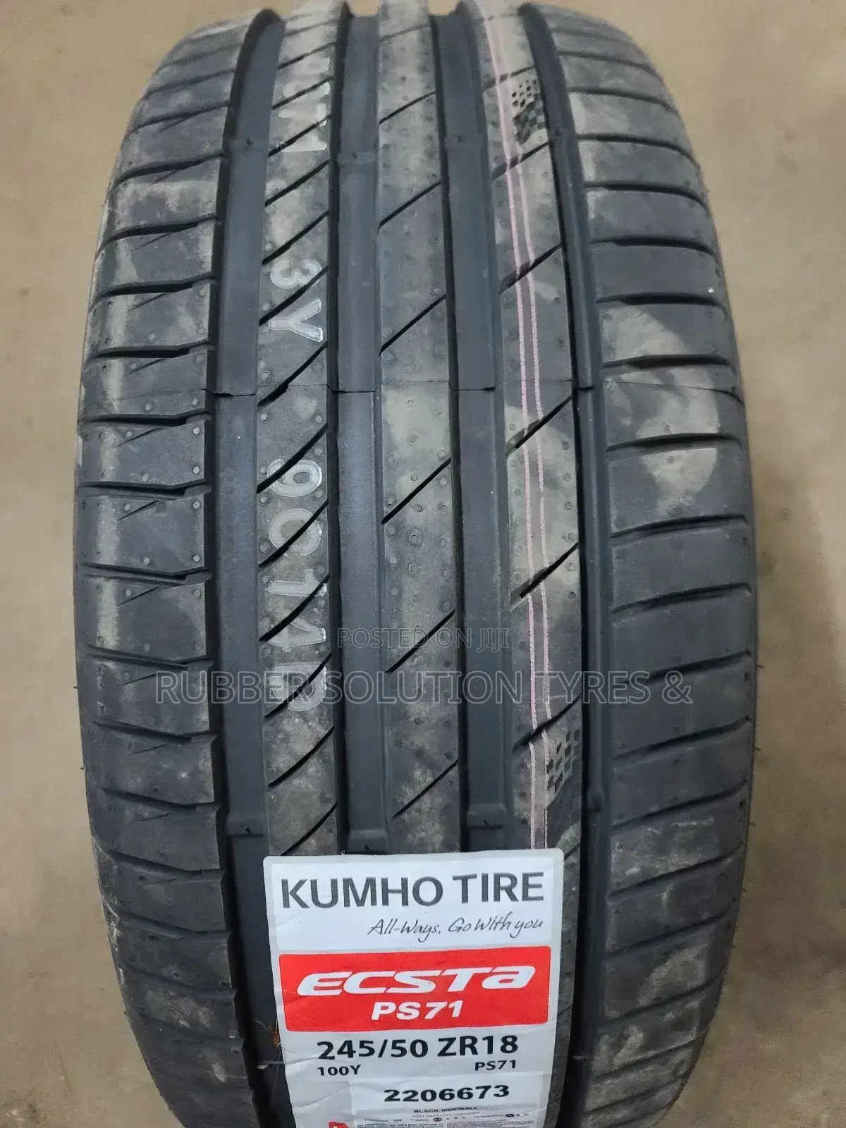 245 /50 R18 Kumho Tyres 100y Escta Ps71[Made in Korea]