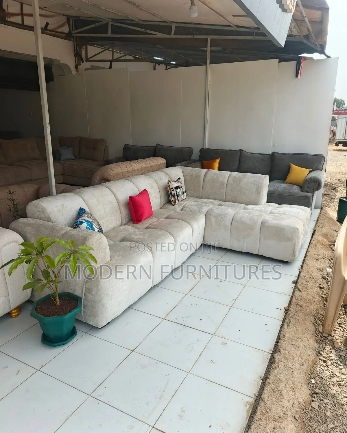 Modern L Sofa