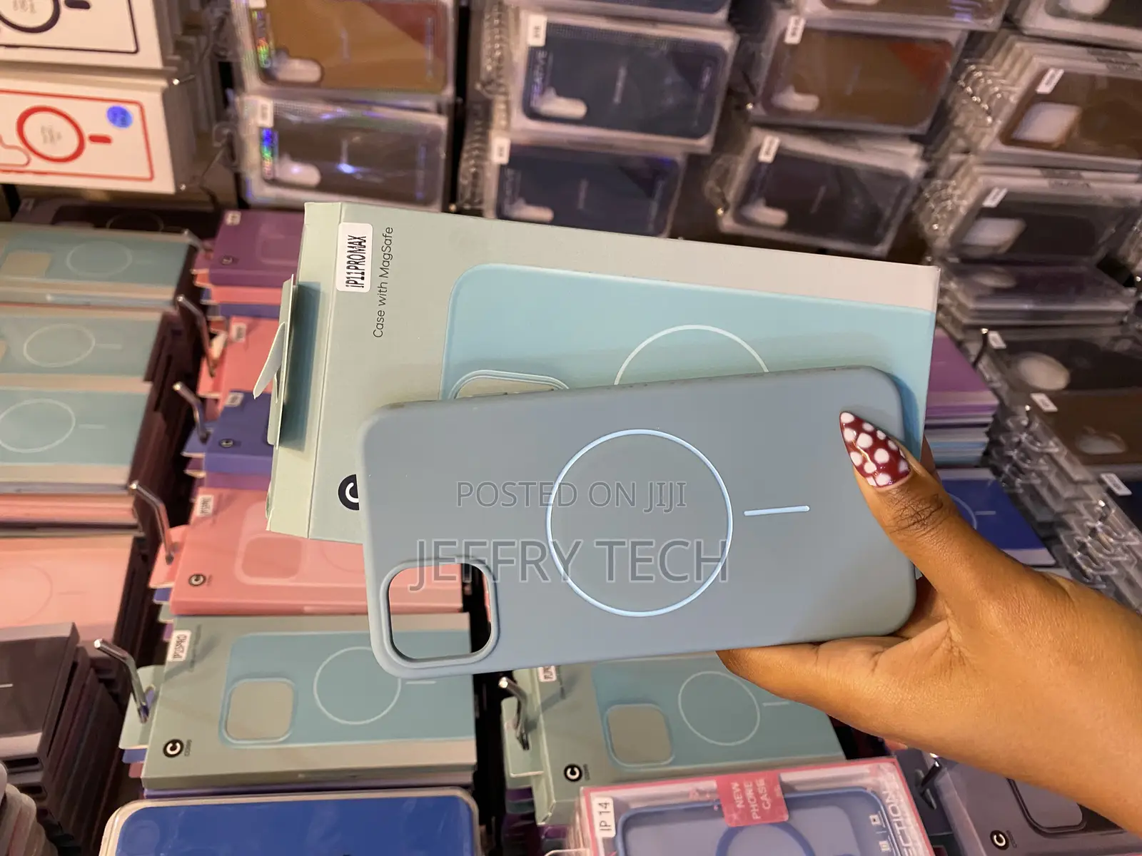 Cyan iPhone 11 Pro Max Liquid Tpu Silicone Gradient Magsafe Phone Case