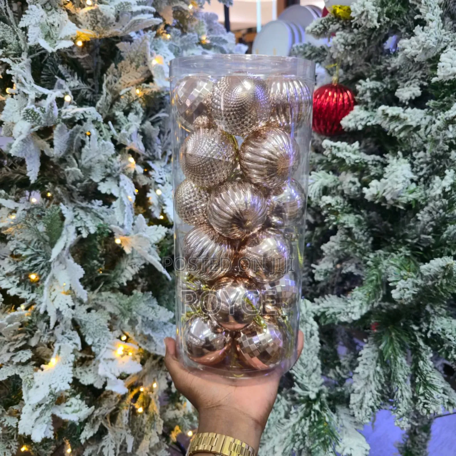 24pc Christmas Decor Ball Set