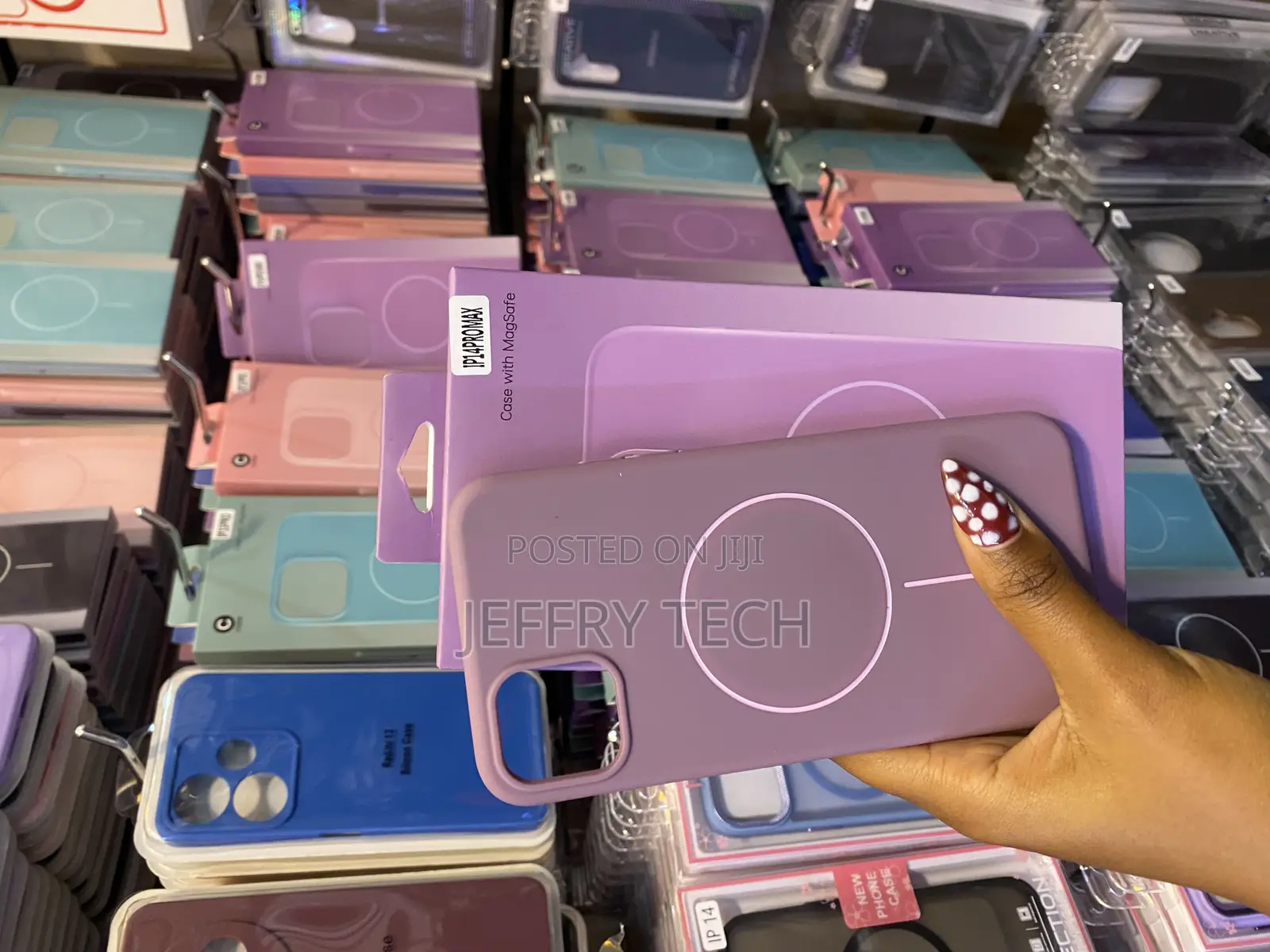 Dteck Liquid Silicone Magsafe Compatible iPhone 14 Pro Max Case