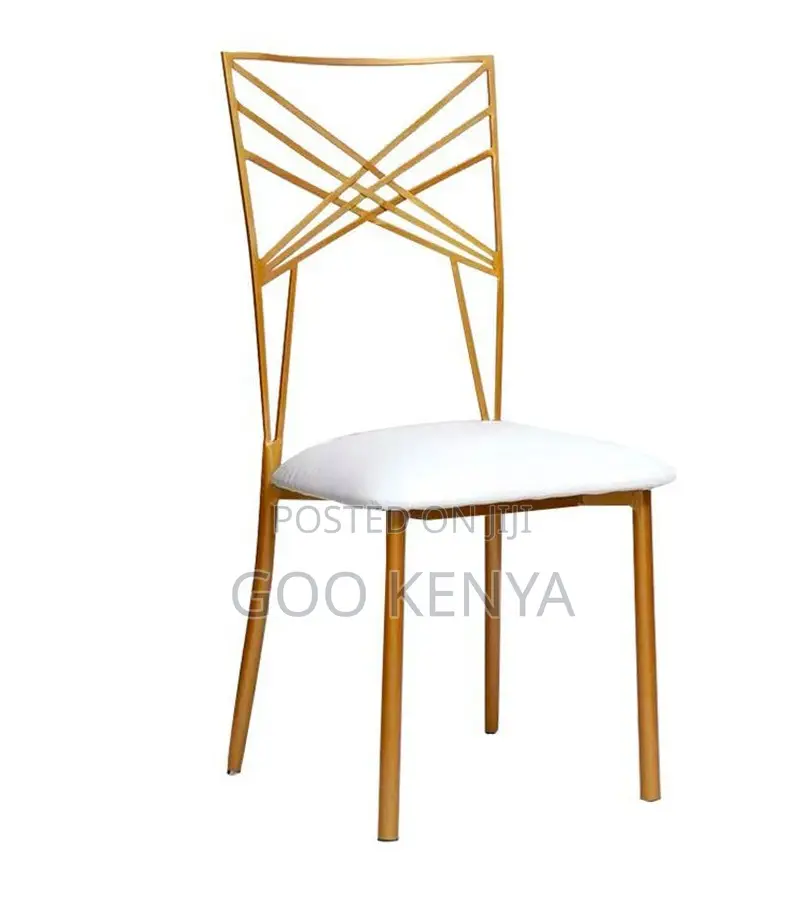 Home Chair; Heavy-Duty Metal Style Stackable Event Banquets Chair