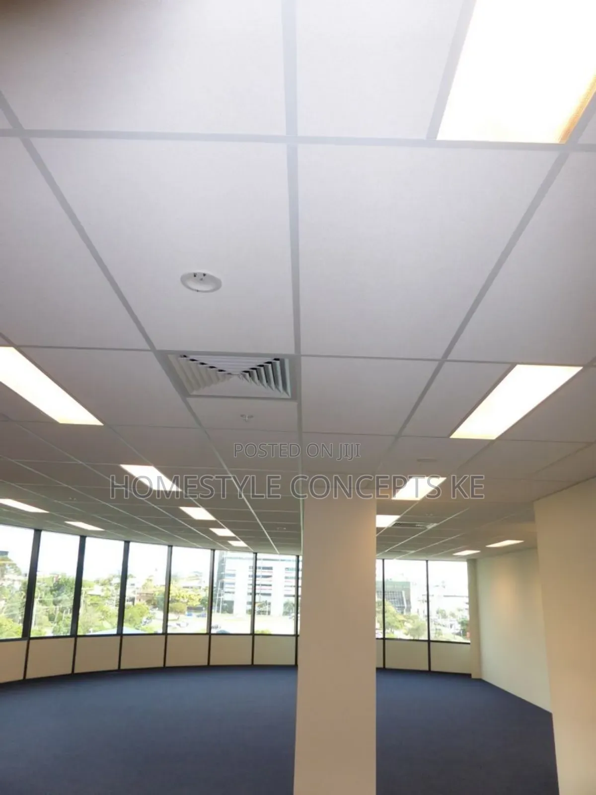 Ceiling Panels Office Design and Fit Lighting Concepts