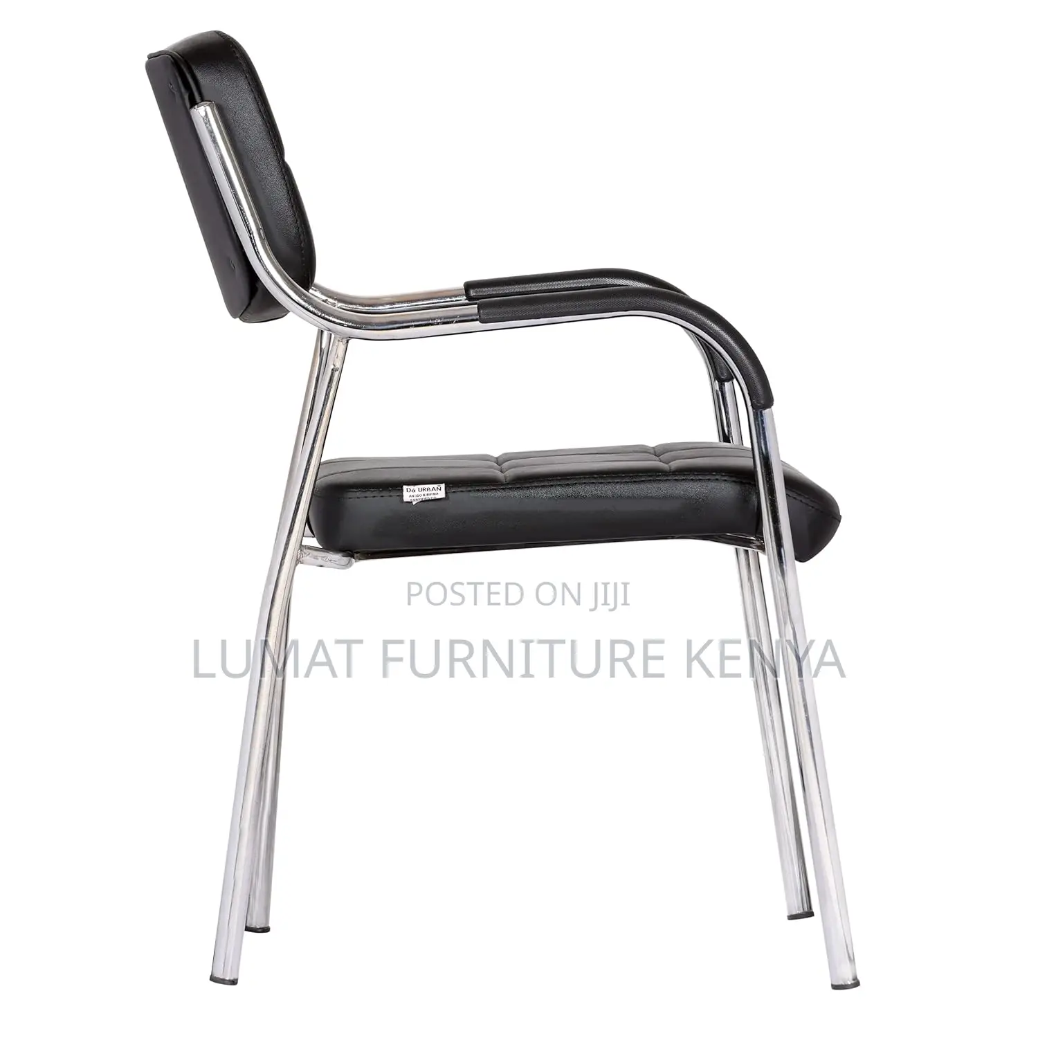 Modern Black Catalina Visitors Chair