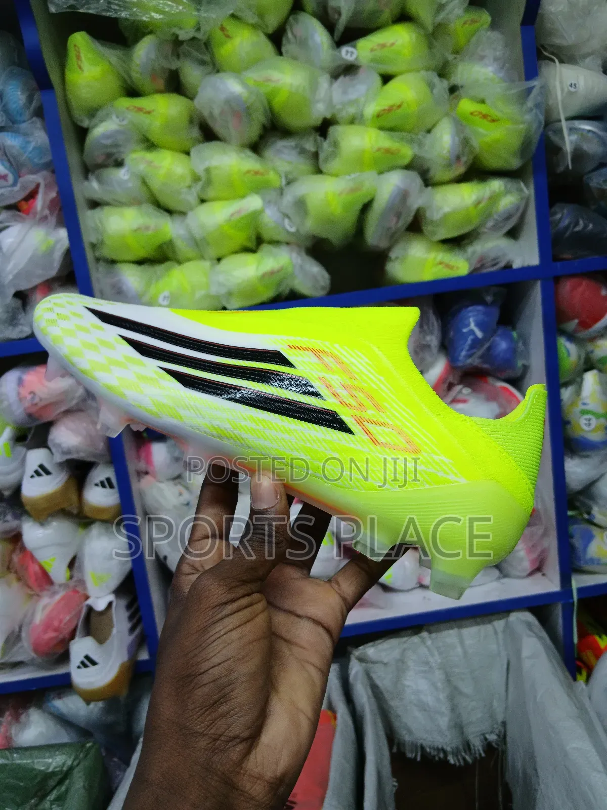 Adidas F50 - Light Green Speed Machine Edition Football Boots