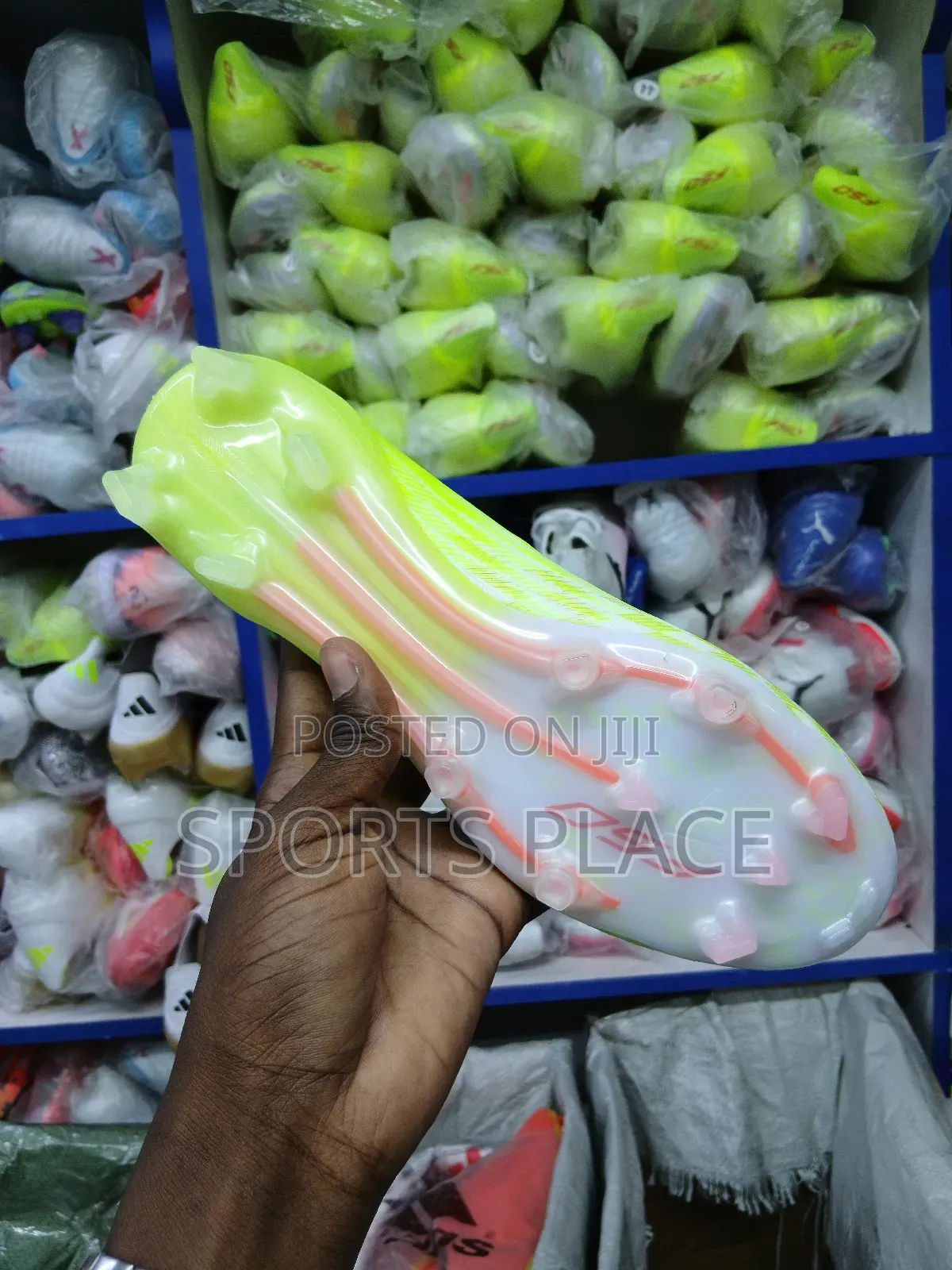 Adidas F50 - Light Green Speed Machine Edition Football Boots