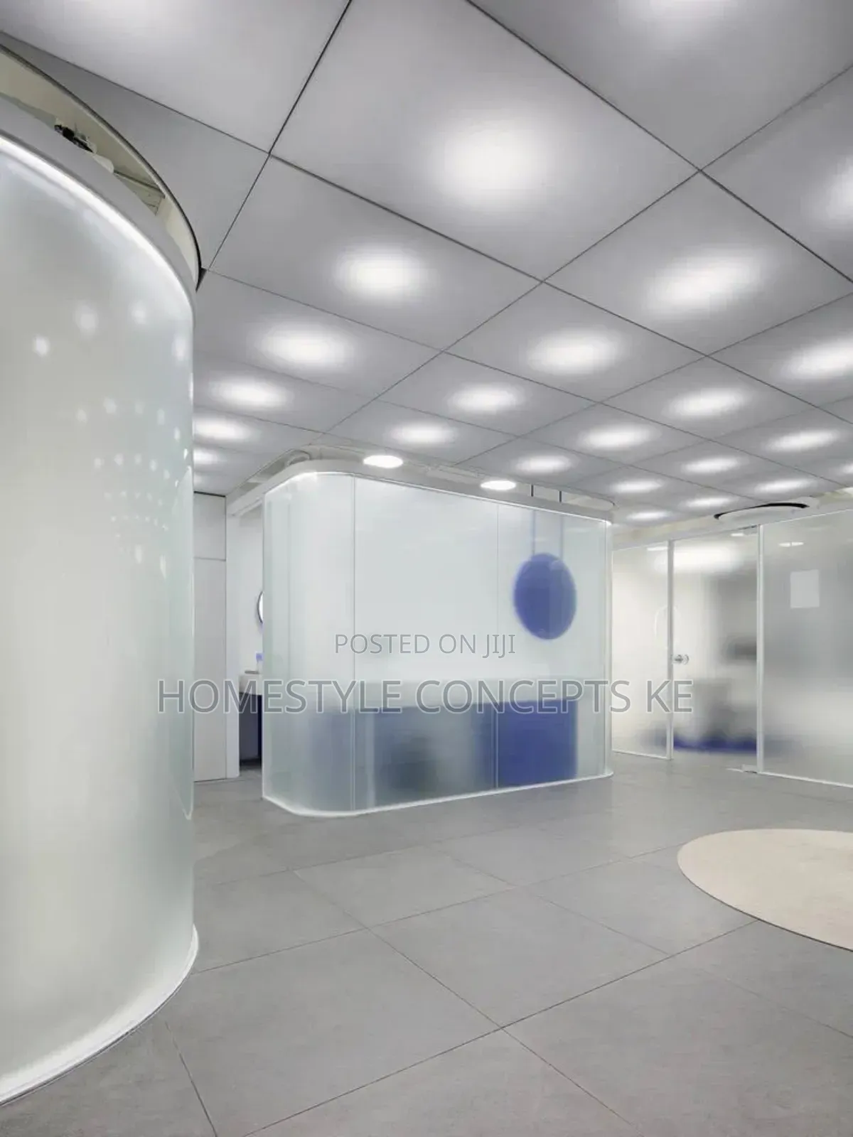 Office Hospital Interior Design Acoustic Suspended Ceiling Partitions