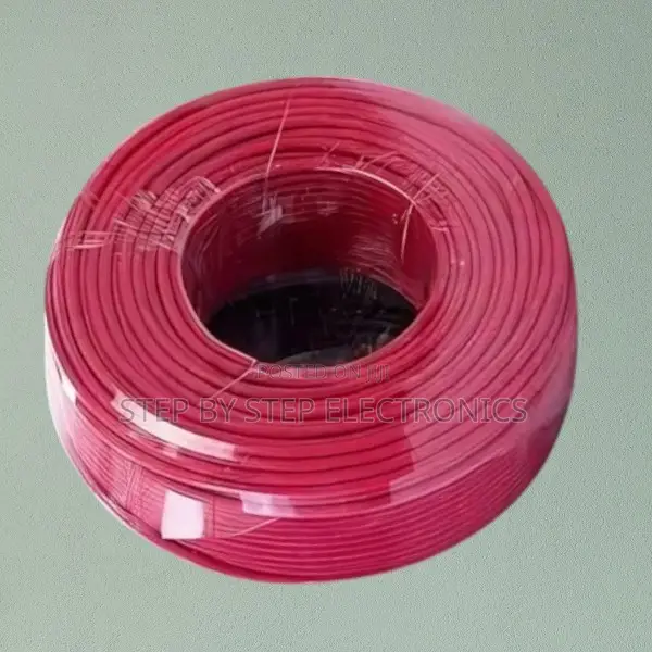 Heavy Duty 1.5mm Solid Core PVC Insulated Wiring Cable- Red