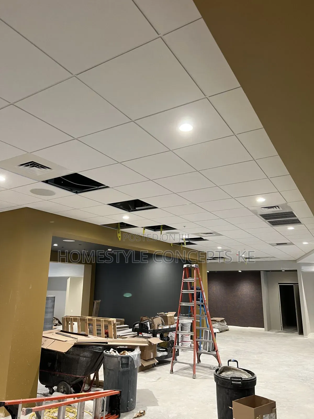 Office Hospital Design and Fit Acoustic Panels Lighting