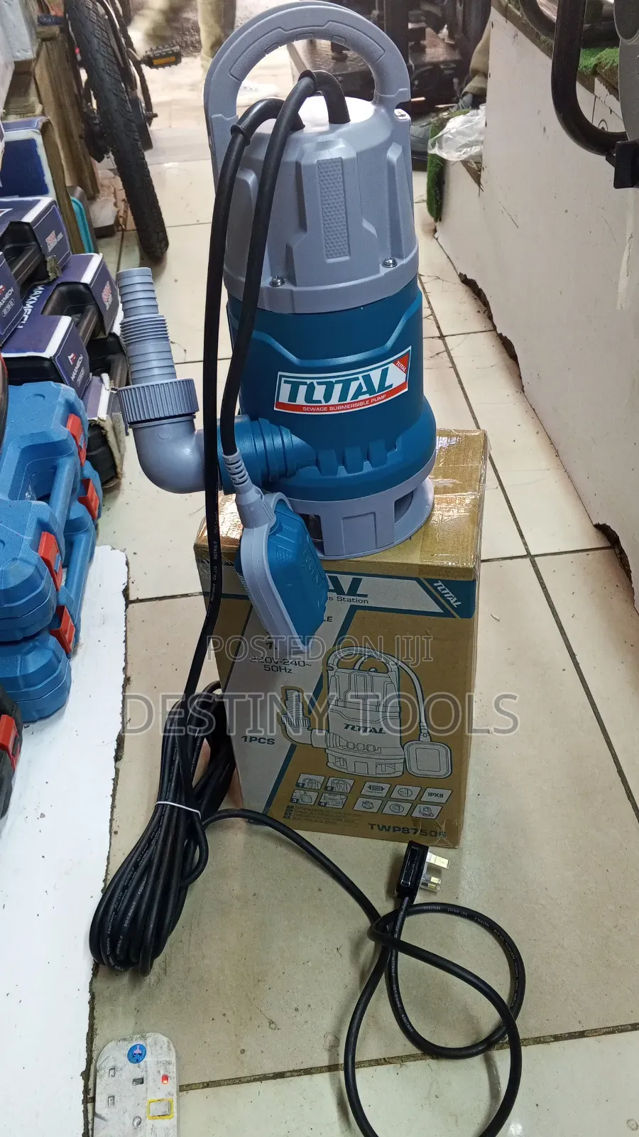 Total Submersible Water Pump 0.5hp