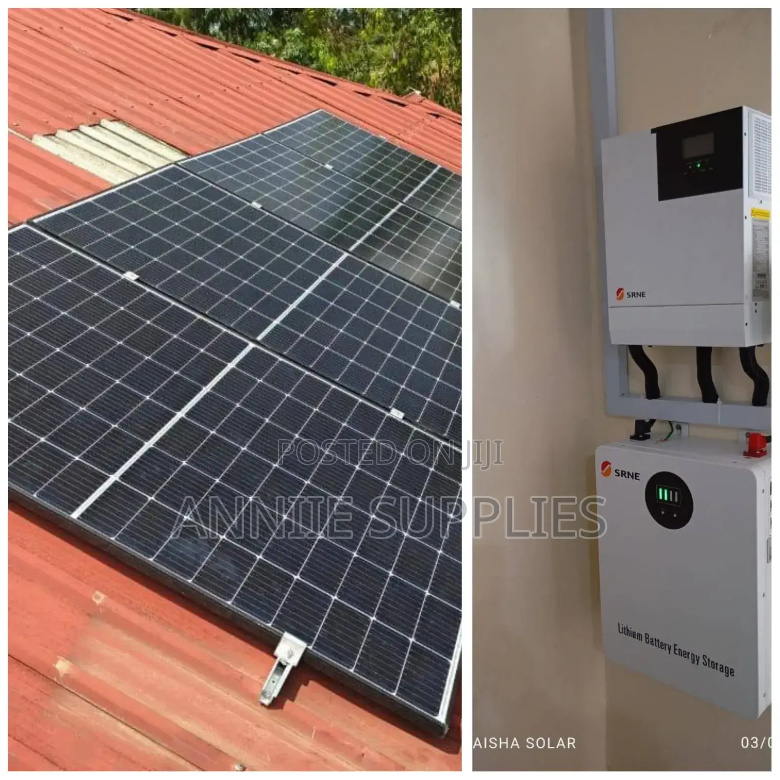 2.56kwh Lithium System Solar Kit