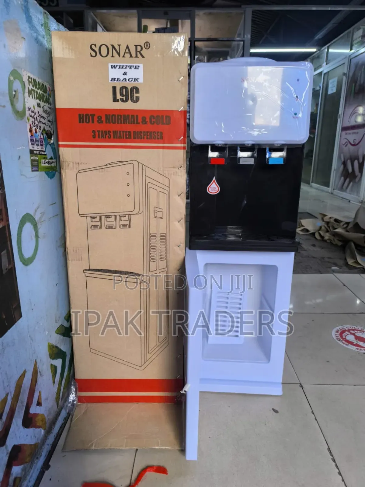 ! New in *Sonar L9c 3 Taps Top Load Water Dispenser