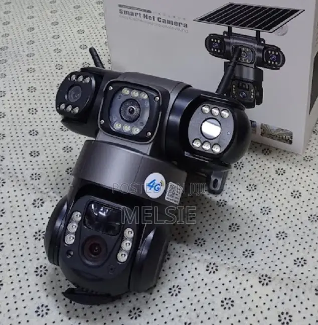 3 Lens Wireless Solar CCTV Camera Wireless Security Solar Camera