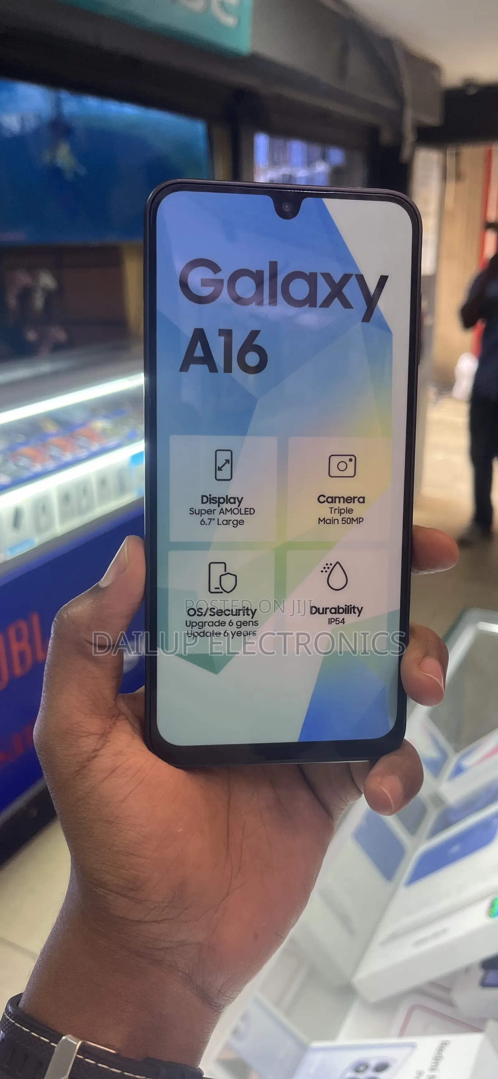 New Samsung Galaxy A16 128 GB Black